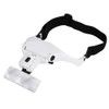 New 5 Lens Headset Magnifier With LED Lights Hand Free