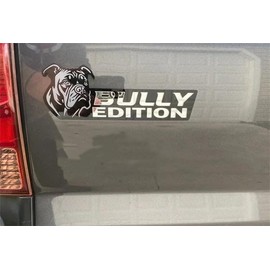 Dog Edition Car Badges Laser Cutting Car Vehicle Emblem, 3D Badge Automotive Decals Stickers for Car Truck Rv Boat Exterior Decoration, Funy Animal Decor Car Accessories Gifts (Americ Bully)