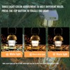 2000mAh LED Camping Lantern Retro Rechargeable Camping Lights Portable Tent