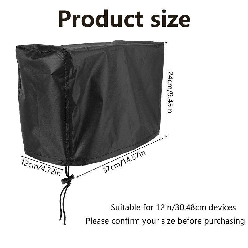 Lyreh Fish Finder Cover for Lowrance Humminbird 12-Inch Fishfinder, Waterproof