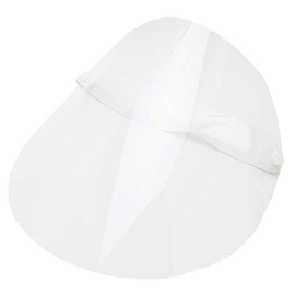Panda Family Rubber Face Shield, Transparent, Movable, Splash Prevention, Nursing, Hospitality, Oil Splash Guard, Rubber Type, Set of 10