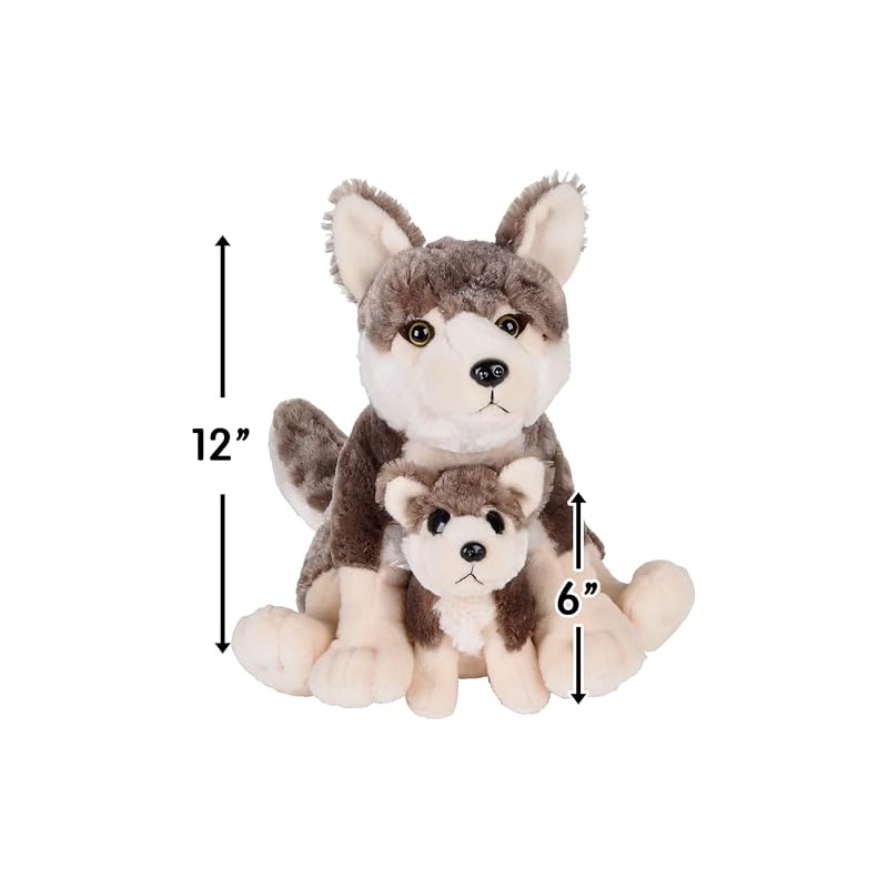 Rhode Island Novelty 12" AND 6" BIRTH OF LIFE WOLF