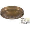 B&P Lamp® Antique Brass Canopy and Hardware Kit with Matching