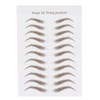 Eyebrow Tattoo Stickers, Eyebrow Transfer Stickers, Waterproof, 4D, Hair Like