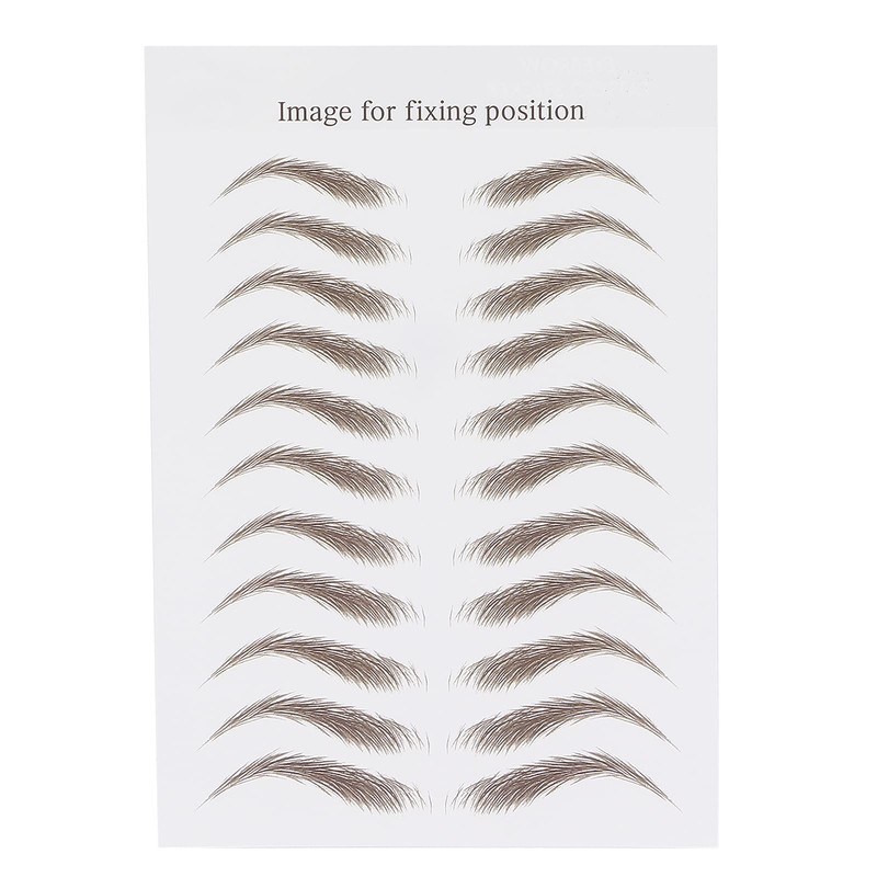 Eyebrow Tattoo Stickers, Eyebrow Transfer Stickers, Waterproof, 4D, Hair Like
