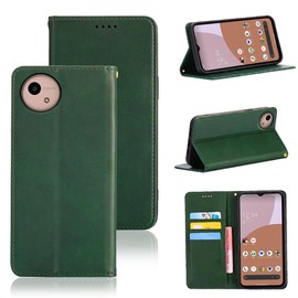 AQUOS wish4 Case Folio AQUOS wish 4 SH-52E Notebook Type Case AQUOS wish 4 Cover Folio PU Leather Card Storage Wallet Type Shockproof Case with Magnet Stand Function 5 Colors (AQUOS wish4 SH-52E Case