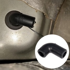 Lanphitus AC Drain Elbow Tube HVAC Crankcase Ventilation Rubber Connecting Hose For Ford F-150 2004-2014 For Lincoln Mark VIII 1993-1998 4M2Z-6A614-AA F3LY-6A614-A