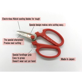 Sakagen Multi Purposse Floralcraft Scissors with Wire Cut Function