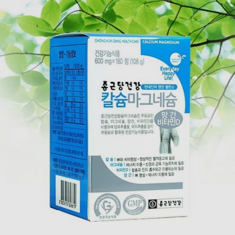 Chong Kun Dang Health Calcium Magnesium Manganese Vitamin D 720