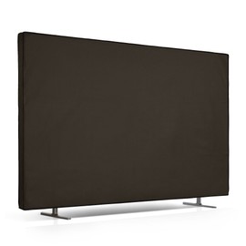 kwmobile Dust Cover for 85" TV - Fabric Case TV Protector for Indoor Flat Screen TVs - Dark Grey