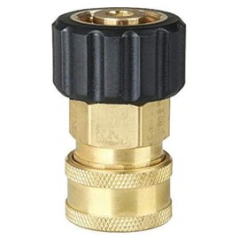 Wjelet 14mm Inner Dia Pressure Washer Adapter M22 Male to 1/4 Pressure Quick Plug Brass Internal Thread Quick Release Hose Pipe Connecting Parts