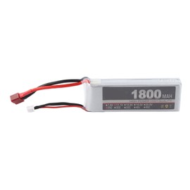 LiPo Battery Pack 11.1V 3S 1800mAh 25C Rechargeable LiPo Battery for RC Car Airplane Aircraft Helicopter T Plug