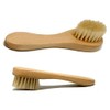UNIVERSOENLNE.COM 2 Cepillos Faciales Exfoliantes Con Mango De Madera Hechos