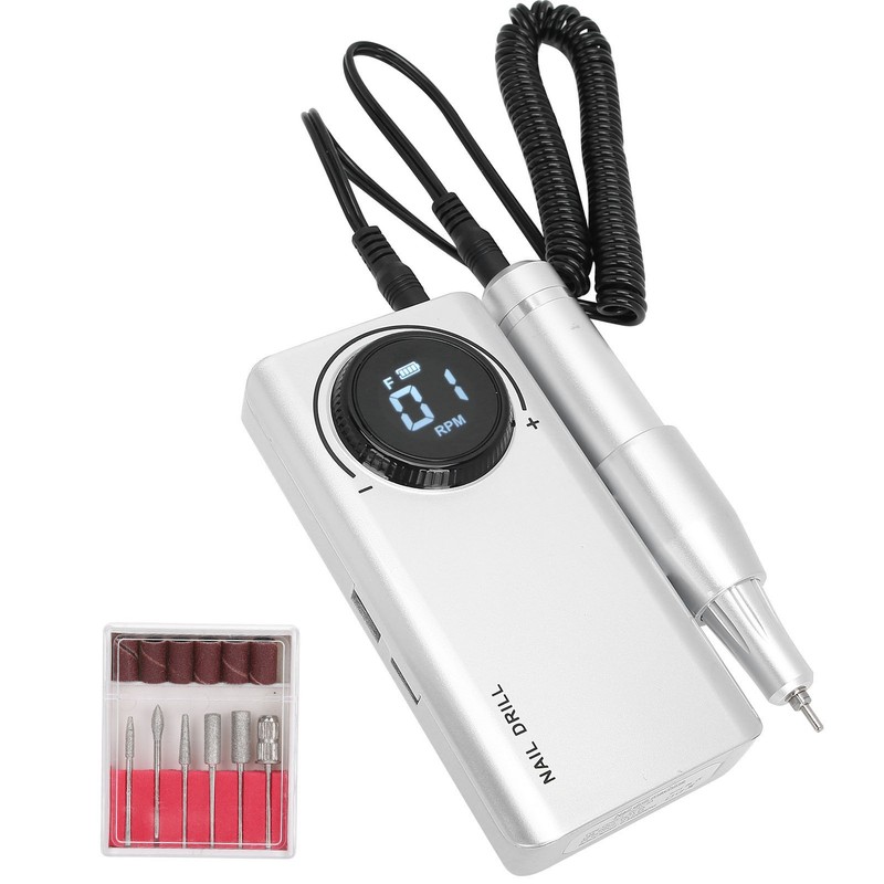 35000RPM Rechargeable Electric Nail Drill Pen Machine Portable Nail Grinding