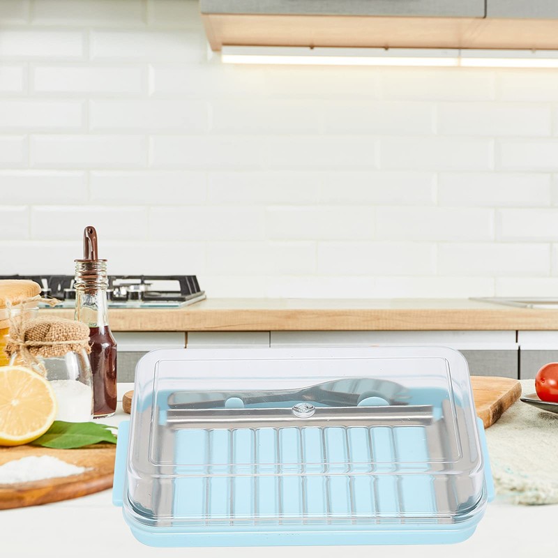 Butter Cutter Container, Stainless Steel Butter Cutter Box, Cheese Storage