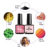 Polygel Kit Esmaltes Unas + Lampara Unas Led/uv+base+top
