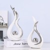 LCCCK Abstract Statue Decor 2pc, Modern Table Centerpieces for Dining