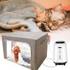 XingRuiTai Puppy Incubator,108l Pet Dog Oxygen Box Foldable，Small Pet Nncubator