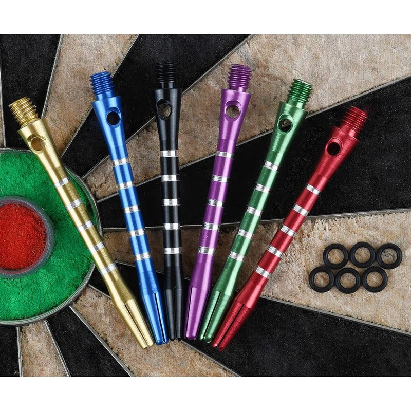 Bncxdc Darts, 18 Sets Dart Stems, Medium Dart Shafts, Universal
