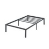 PrimaSleep Platform 14 inch Dura Metal Steel Slate Bed Frame/Noise