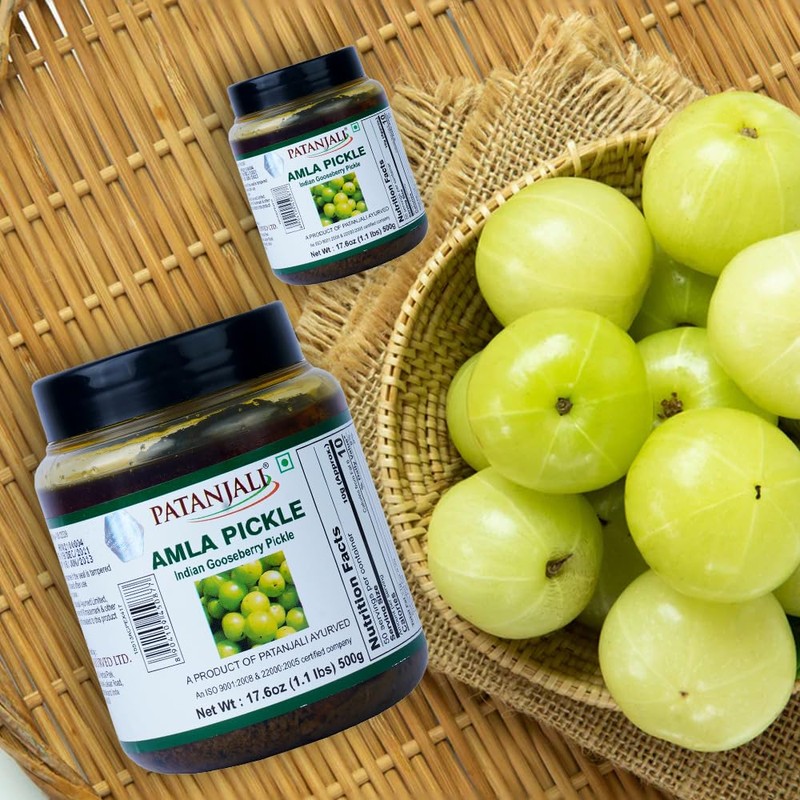 Patanjali Amla Pickle (Indian Gooseberry Pickle) 500 g / 1.1