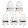 5Pcs Fishing Lure Light Diamond Shape LED Corrosion Resistance Auto