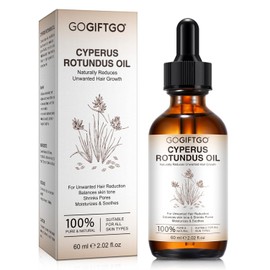 GOGIFTGO Aceite De Cyperus Rotundus Aceite De Cyperus Aceite De Cyperus Rotundus Para Depilación Aceite De Cyperus Natural Calmante Y Suave Reduce El Crecimiento Del Vello Corporal Piel Suav