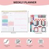 Weekly To Do List Notepad, Weekly Desk Planner with 52