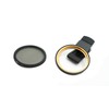 SYSTEM-S CPL 52 mm Filter Circular Polarizer Lens with Clip