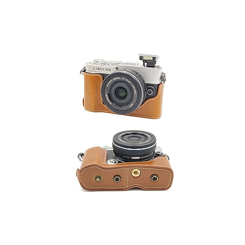 SIUTATDSH Camera Case, PU Leather, Suitable for Olympus PEN E-P7