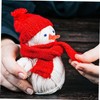 DOITOOL 1 Box Plastic Snowman Nose Christmas for Crafts Snowman