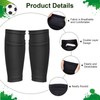 AMFUN Football Shin Pad Sleeves, Shin Pad Socks with Pocket