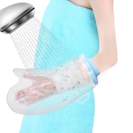 Waterproof Cast Cover Arm Adult Cast Covers for Shower Arm Watertight Seal Cast Bag for Shower Hand Reusable Hand Cover Keep Bandage Dry for Broken Fingers Wrists