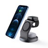 Magnetic Wireless Charger Stand 3 in 1 Black L-MG3IN1-BK