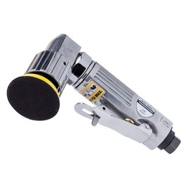 Eastwood Rockwood 2 in. Elbow Air Eccentric Orbital Pneumatic Sander Disc Grinder Polisher Right Angle Sanding Machine