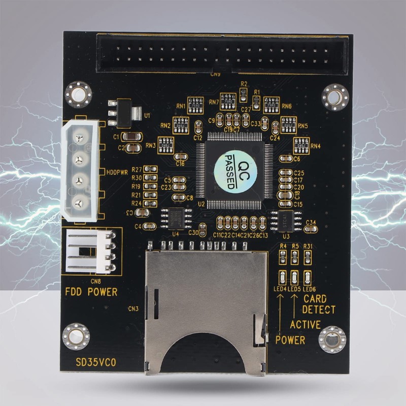 KIMISS 40 Pin to IDESD Adapter: SD/SDHC/MMC to IDE 40