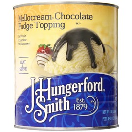 J. Hungerford Smith Fudge Topping, Mellocream Chocolate, 8 Pound