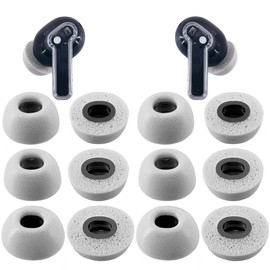TENNMAK Replacement Memory Foam Eartips for Nothing & CMF Earbuds, 6 Pairs