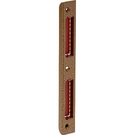 ABUS Angle Strike Plate WSB170 with Plastic Cover - for Room Doors and Apartment Doors - 170 mm x 20 mm x 8 mm - for DIN Left and Right Doors - Gold