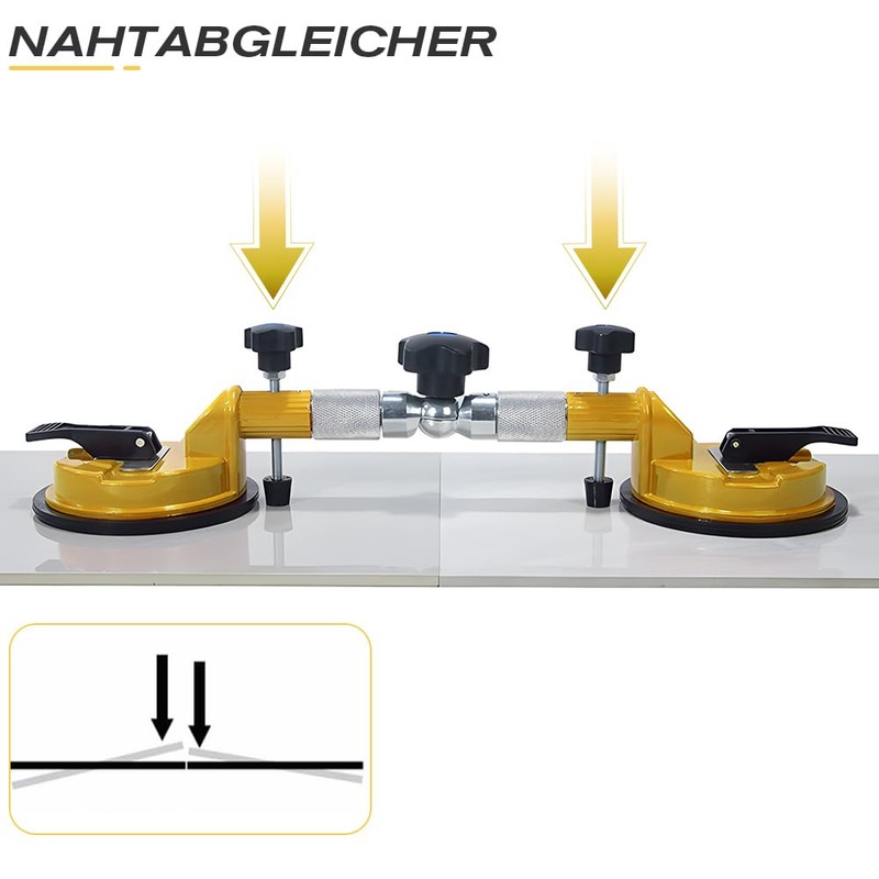 BAUSATZ 2 PCS 6 inch Seamless Seam Setter with Vacuum