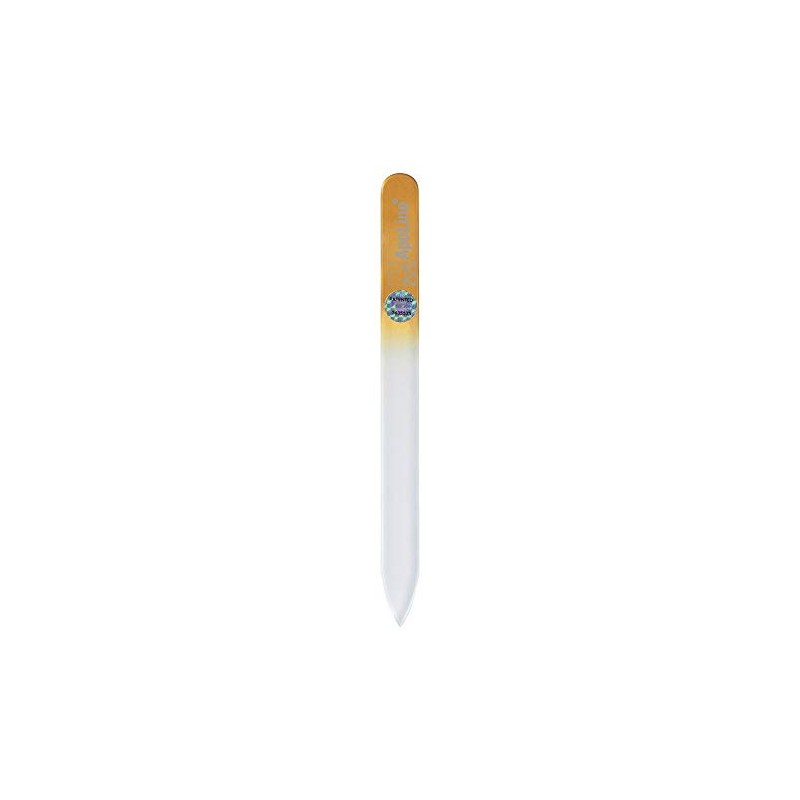 Apoline Nail File Glass 14 cm Orange