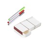 FUNUCURR 20PCS Blank Matches Containers White DIY Match Books Storage