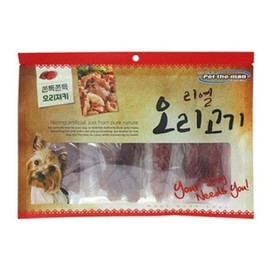 Dog Duck Ducky 300g Dog Praise Snack 1P Sashimi Puppy Ducky Ducky / 강아지 오리져키 300g 반려견 칭찬 간식 1P 사시미강아지져키 오리져키