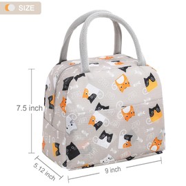 YumSur Lunch Bag Insulated Tote Bag Lunch Box Resuable Cooler Bag Lunch Container Waterproof Lunch Holder for Women,Men,Student and Kid