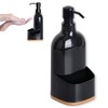 KOOK TIME Soap Dispenser, Black PUMP_DISPENSER, Practical Dish Soap Organizer