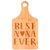 Inspirational Gift For Nana Best Nana Ever Heart Family Paddle