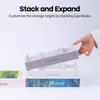 Book Shape Decorative Cable Management Box - Expandable Cable Organizer