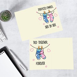 Cheerin Valentines Day Cards for Him and Her - Sweet Romantic Greeting Card with Envelope - Anniversary Card for Husband Wife Girlfriend Boyfriend