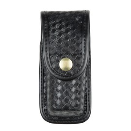 Bianchi AccuMold Elite 7907 Brass Snap Oc Spray Pouch (Basketweave Black, Small)