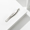 Tweezerman Stainless Steel Slanted Point Tweezer - Eyebrow Precision Tweezers,
